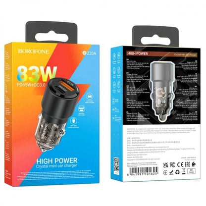 Car Charger 65W 1U 1C Borofone BZ20A