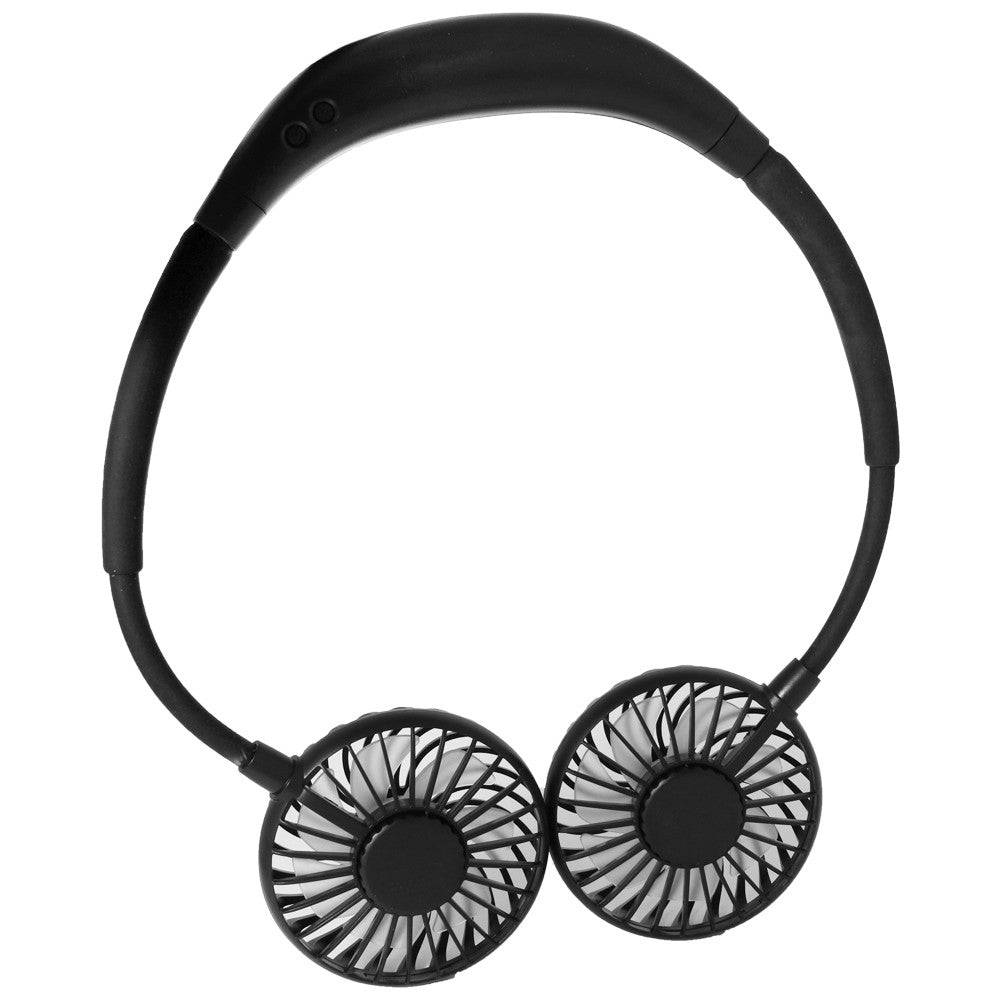 Мини вентилятор Neck fan — Black