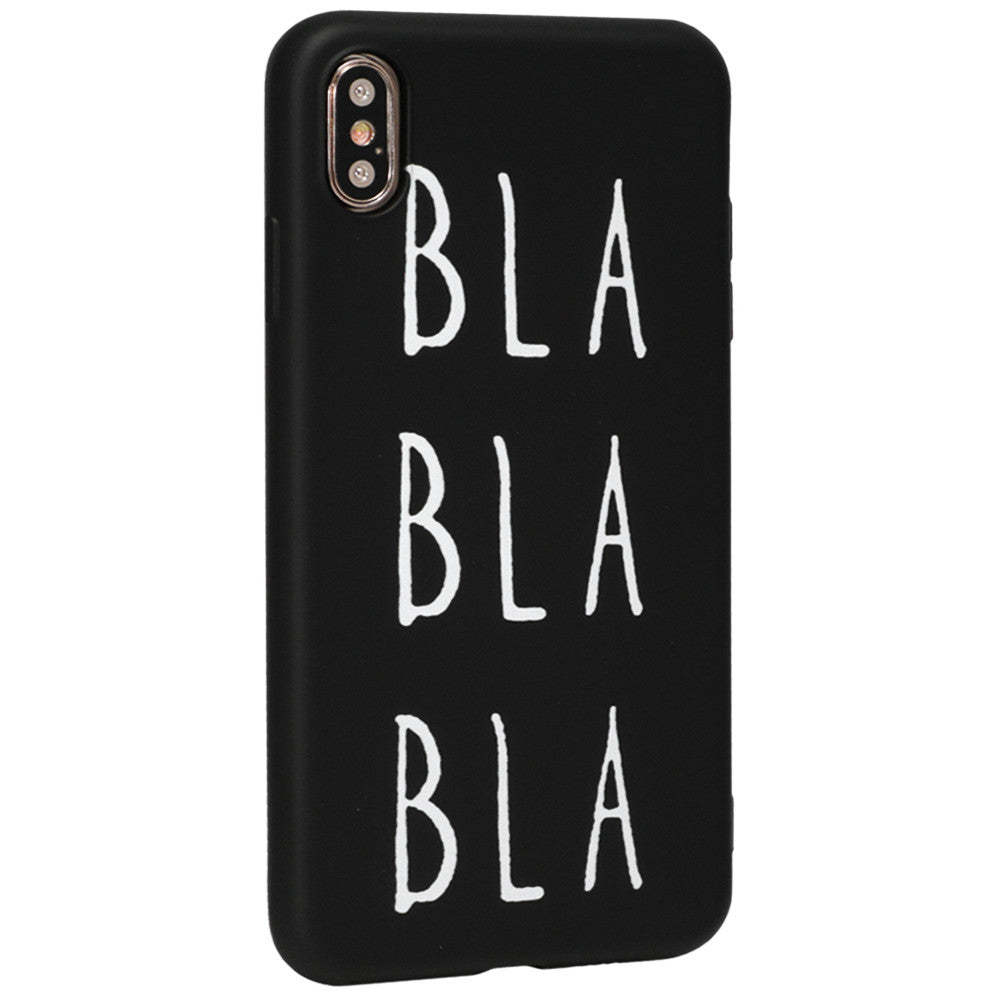 Viva Print Case  iPhone XS Max — 19 Bla Bla Bla