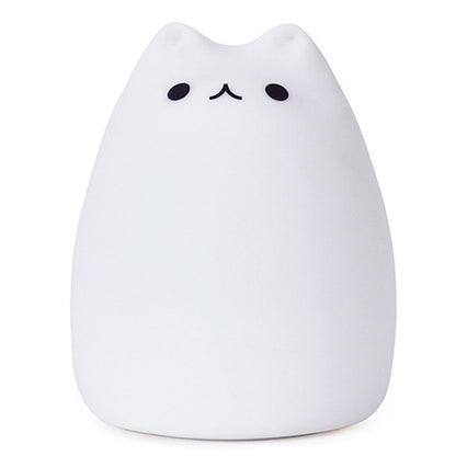 Ночной светильник — Little Cat Silicone LED Light Multicolors — Design 02