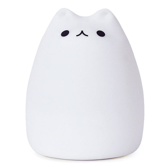 Ночной светильник — Little Cat Silicone LED Light Multicolors — Design 02