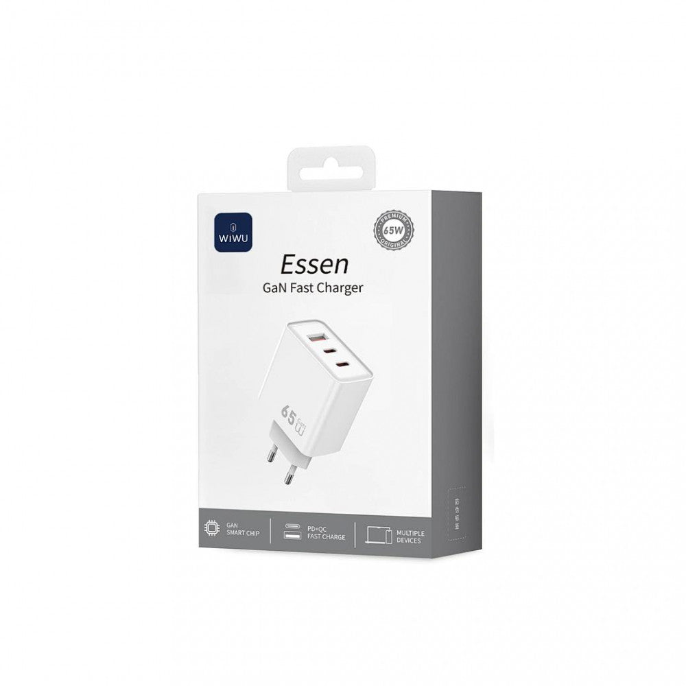 Home Charger 65W 1U 2C Wiwu Wi-G005 EU
