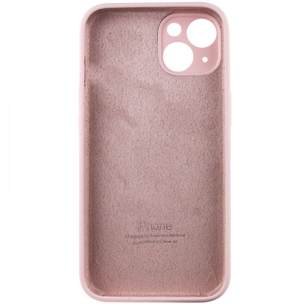 §Original Silicone Case with protective camera — iPhone 13 — Lavender Violet (7)