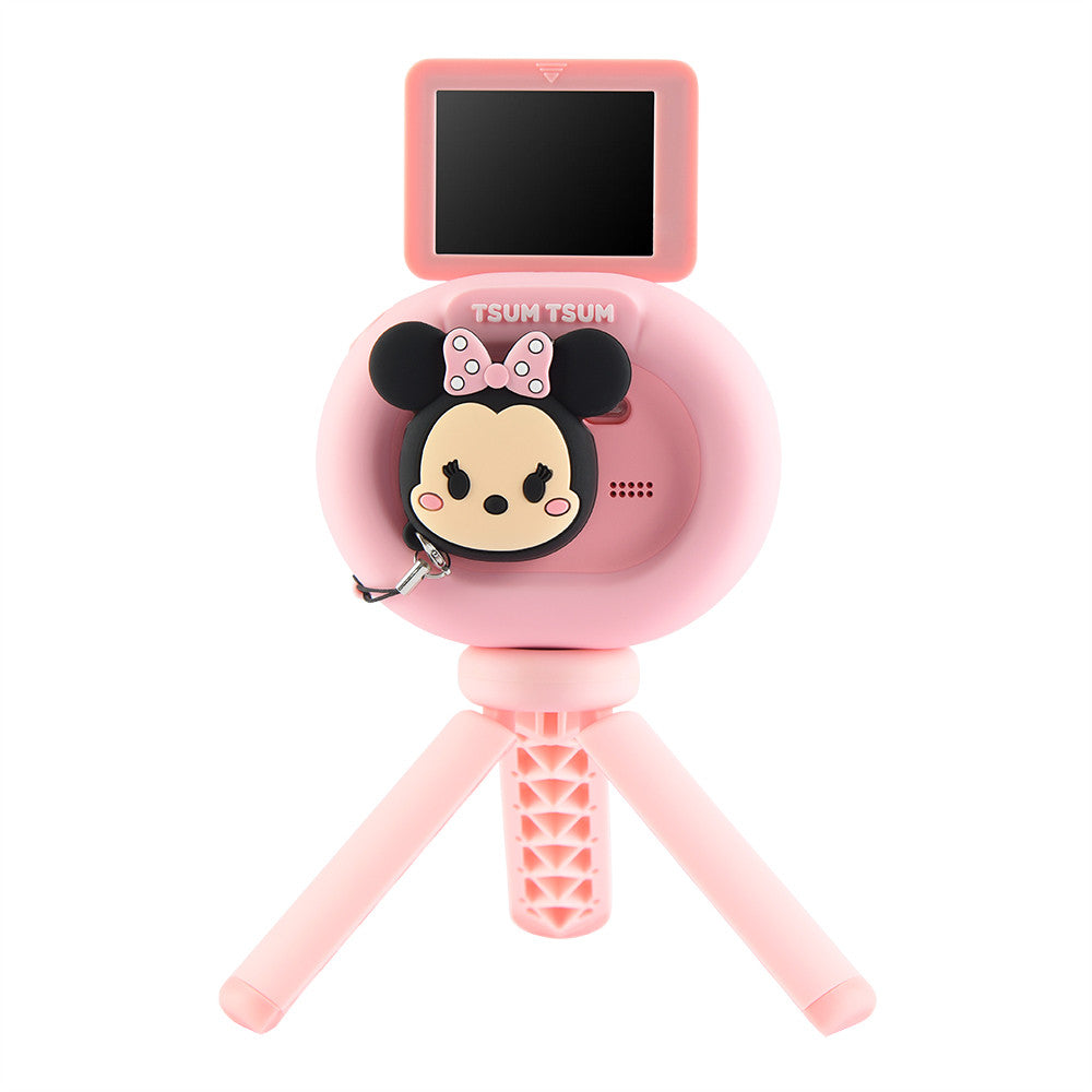 Детский фотоаппарат Детская камера Disney K62, 2,4″, Full HD, USB-C, карта памяти 16 ГБ Минни Пинк
