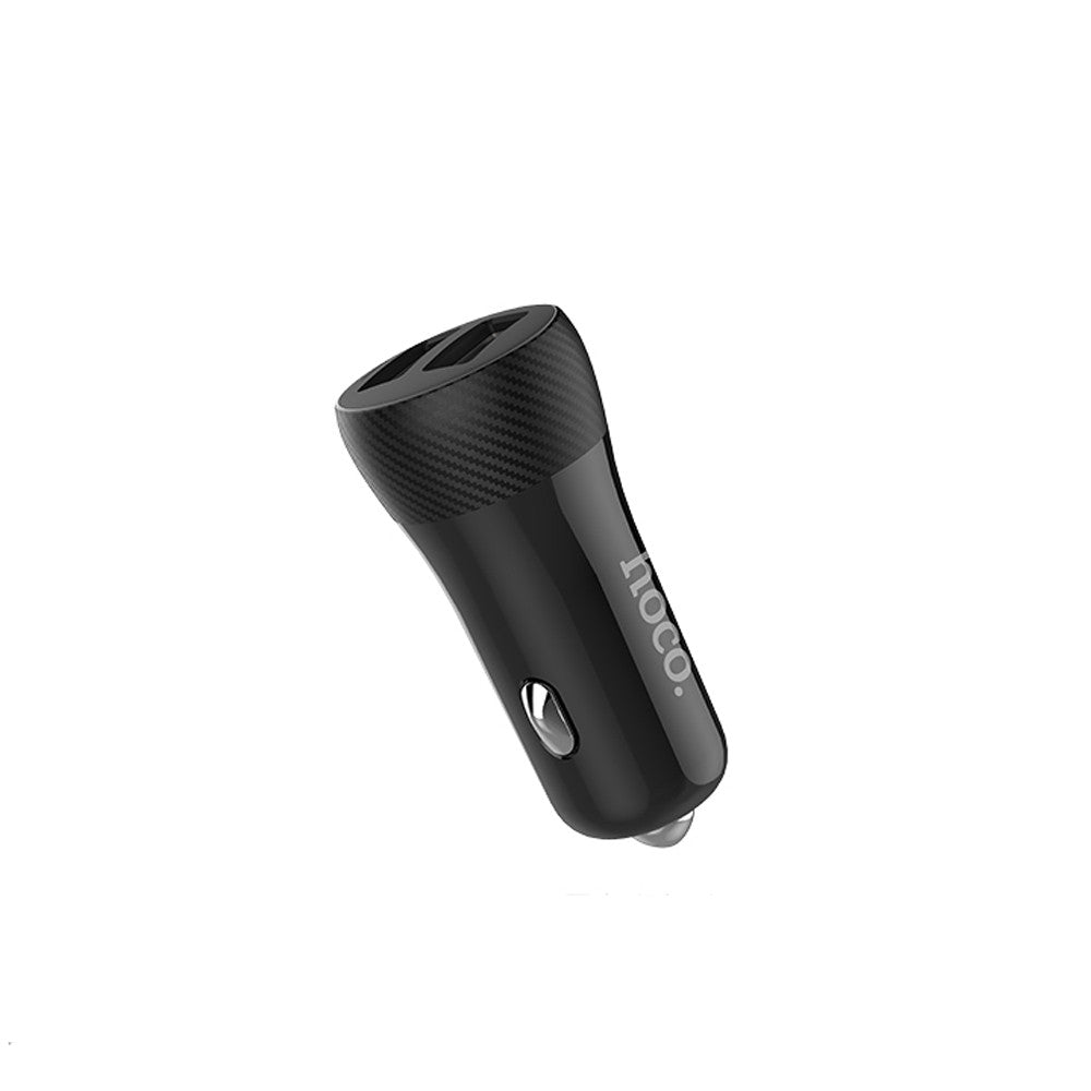 Car Charger 3.4A 2U Hoco Z21 - Black