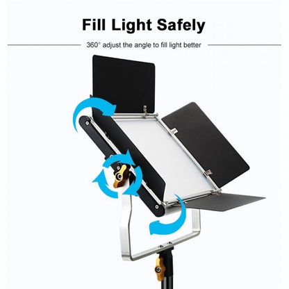 Лампа відеосвітло LED NEERWER NL660S 40W Bi-color LED 660pcs color 3300-5600K CRI 96+