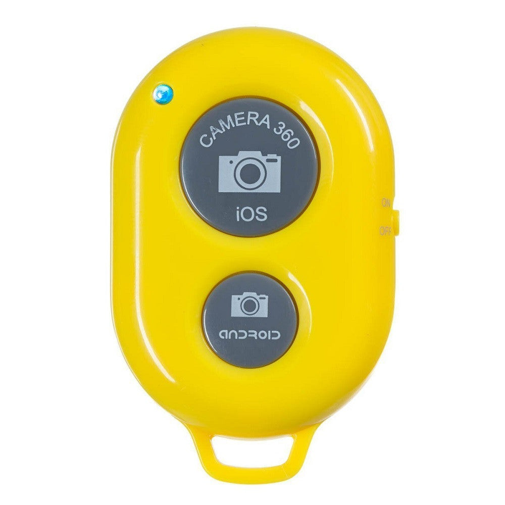 Bluetooth Remote Control For Selfie Stick — Yellow