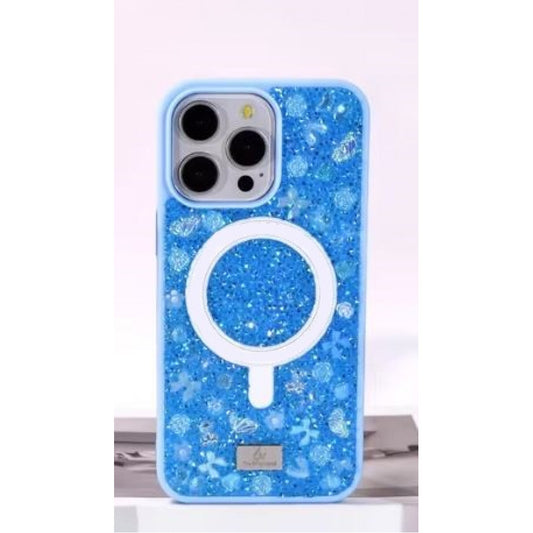 Накладка Чехлы Bling World Bobi Case With MagSafe — iPhone 17 Pro — Sierra Blue