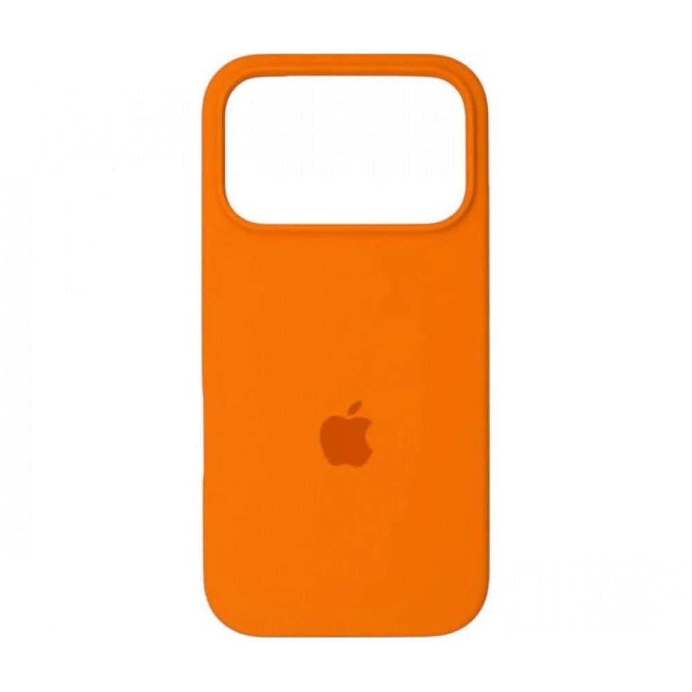 Силіконовий чохол оригінальний повнорозмірний — iPhone 17 Air — Hermes Orange (81)