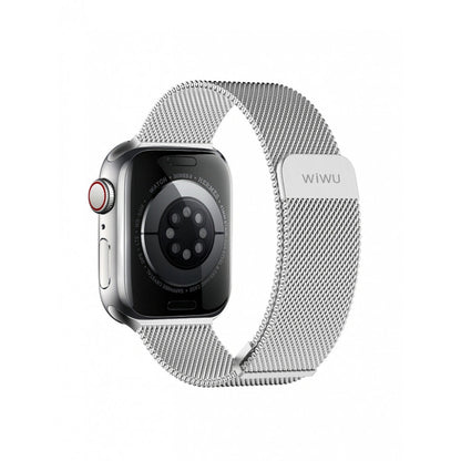 Ремінець Wiwu Wi-WB005  — Apple Watch 42 | 44 | 45 | 49 mm  — Silver