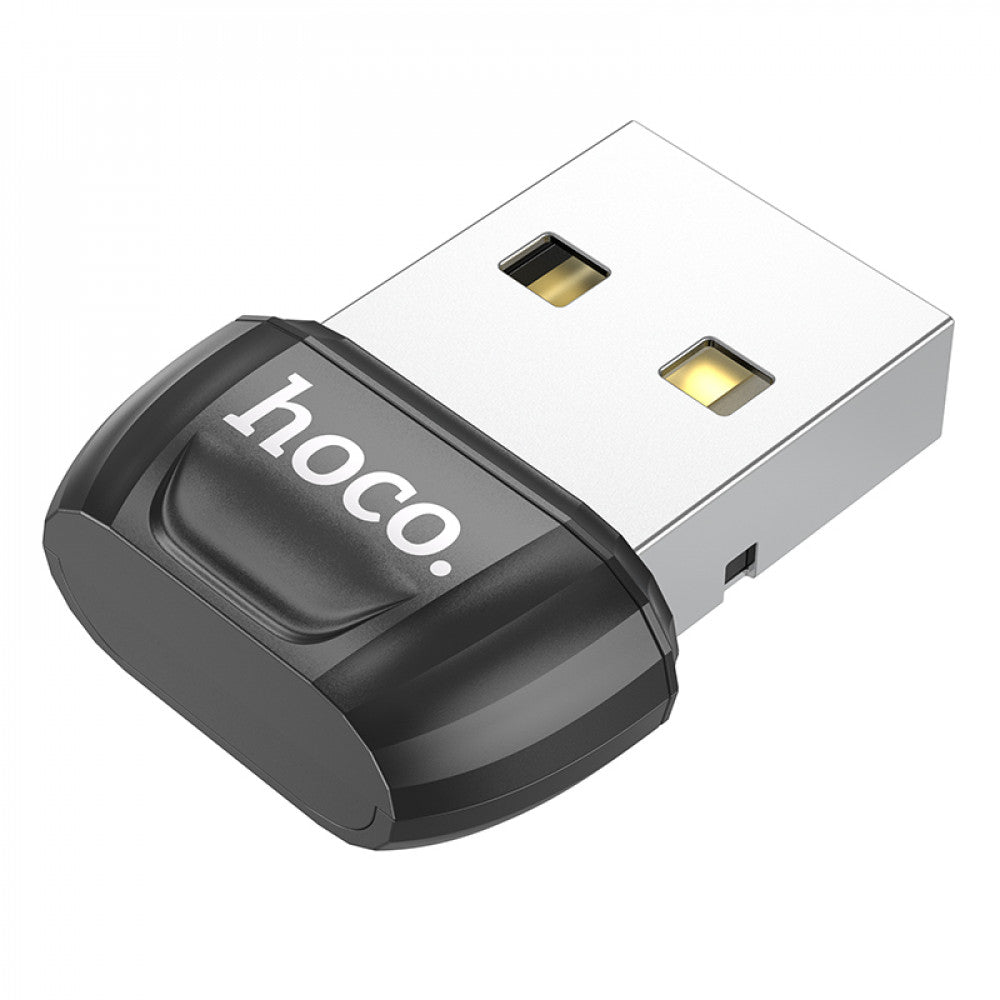 Bluetooth Adapter USB 5.0 Hoco UA18 — Black