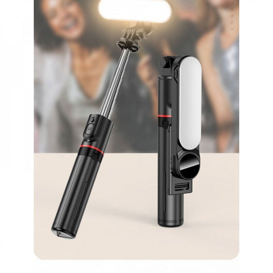 Monopod Tripod L15  |  Removable fill light stable selfie stick tripod (1110mm)