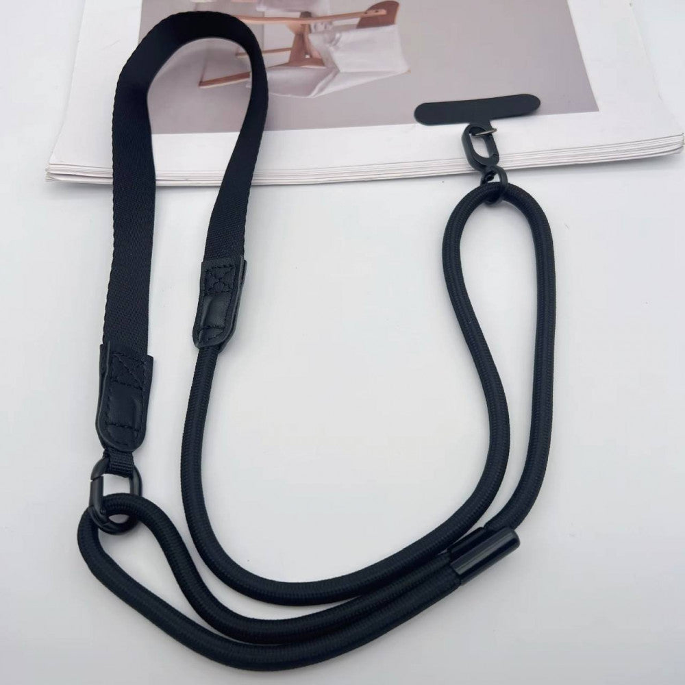 Ремешок для телефона на шею Oxford — Black