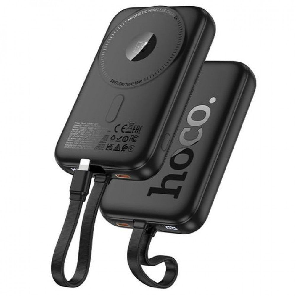 Power Bank 10000 mAh — Hoco Q43 — Metal Gray