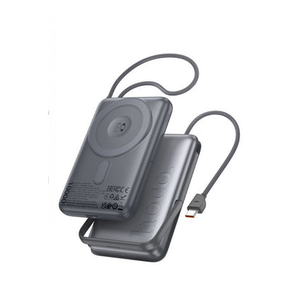 Power Bank 10000 mAh Magsafe — Hoco Q43 — Metal Gray
