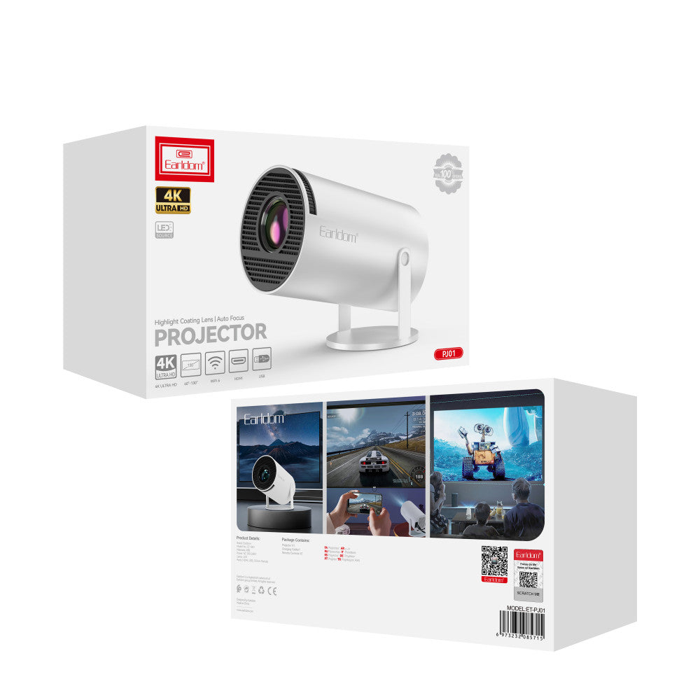 Умный проектор Earldom ET-PJ01 EU