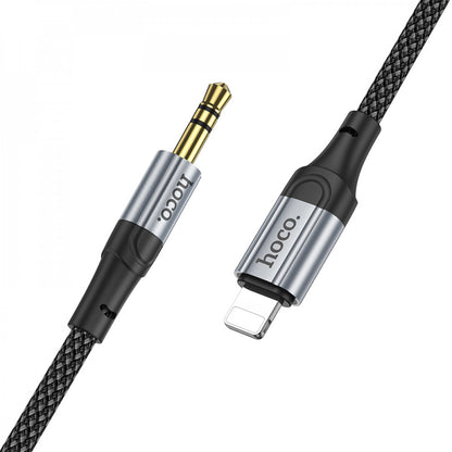 Cable Aux to Lightning — Hoco UPA26 — Black