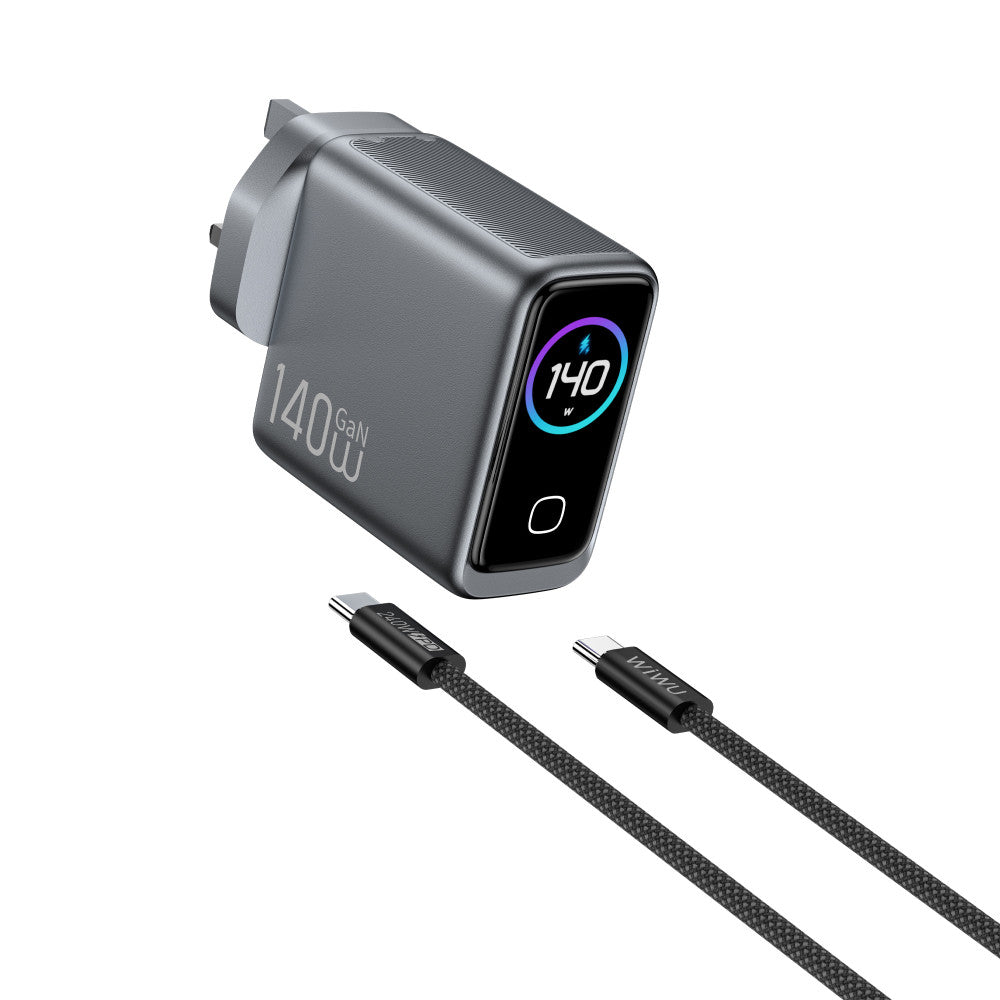 Home Charger | 140W | GaN | 3 PD3.0 |  QC3.0 — Wiwu CHG200