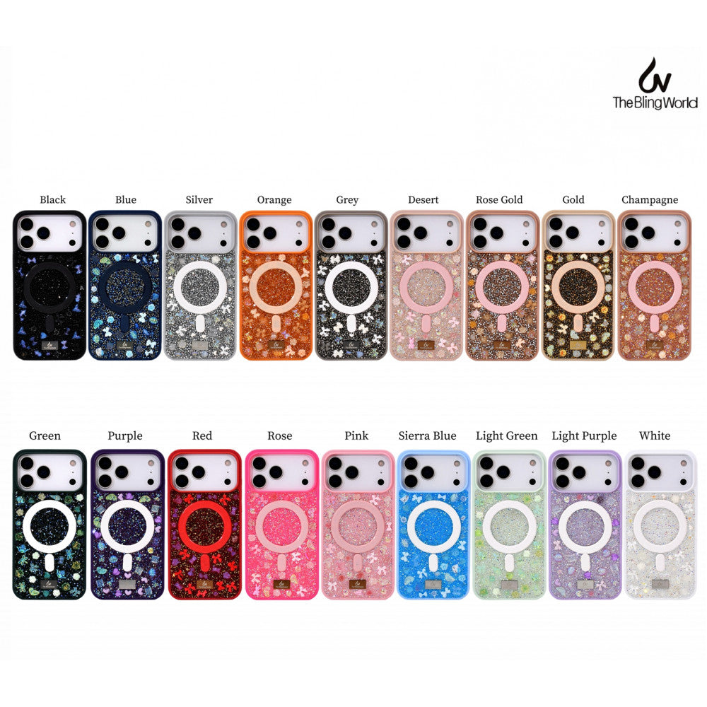 Накладка Чехлы Bling World Bobi Case With MagSafe — iPhone 17 — Black