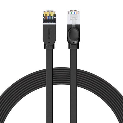 Six types of RJ45 Gigabit network cable 3m Baseus (PCWL-C01) high Speed (flat cable) Black — PCWL-C01 Black