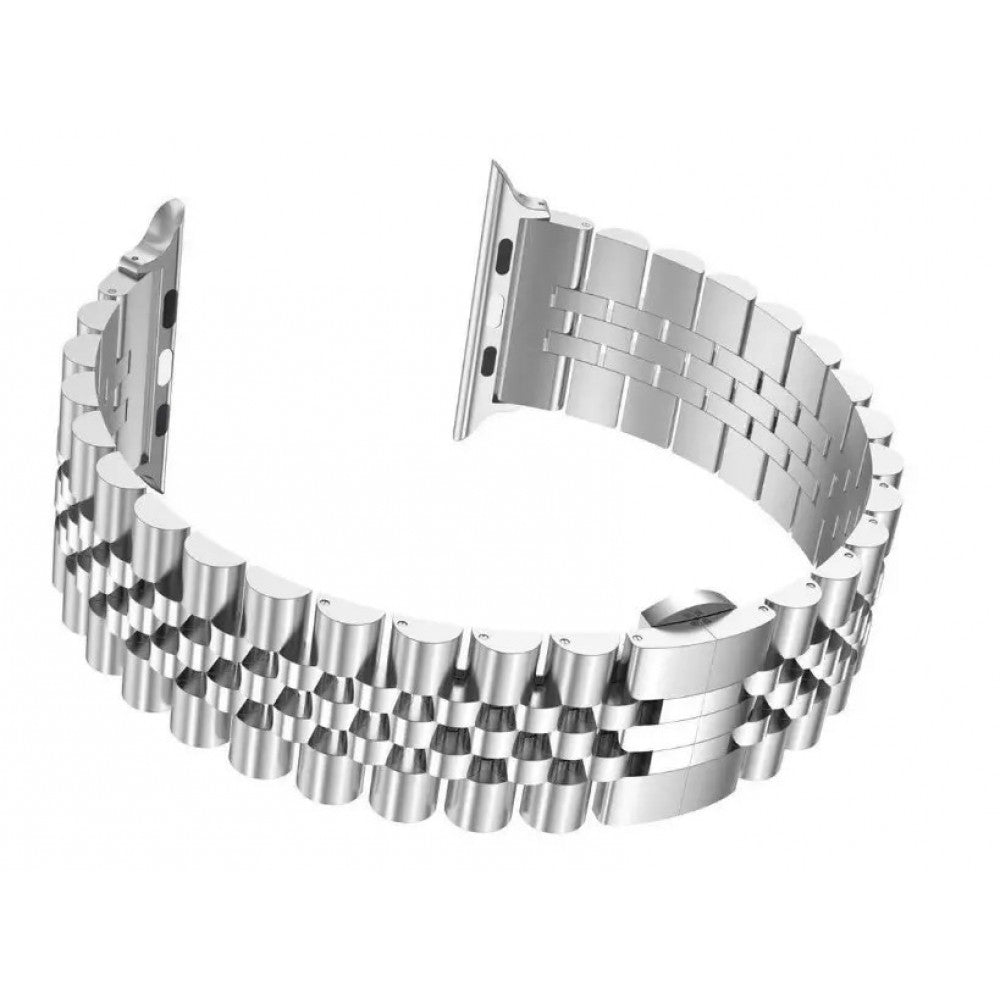Ремінець 5 Bead Apple Watch 42 mm 44 mm 45 mm 49 mm Silver