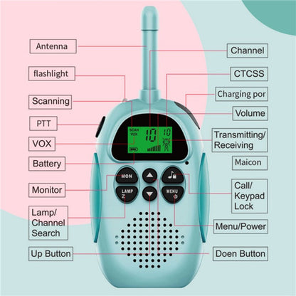 Дитячий раціон Kids Walkie talkie X23