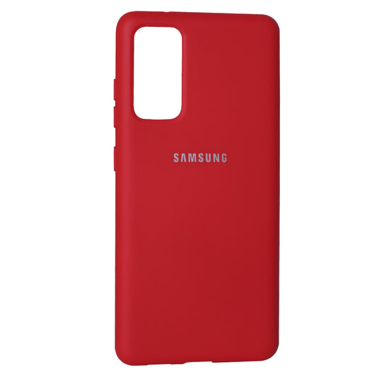 Original Silicone Case Samsung S20 FE — Red