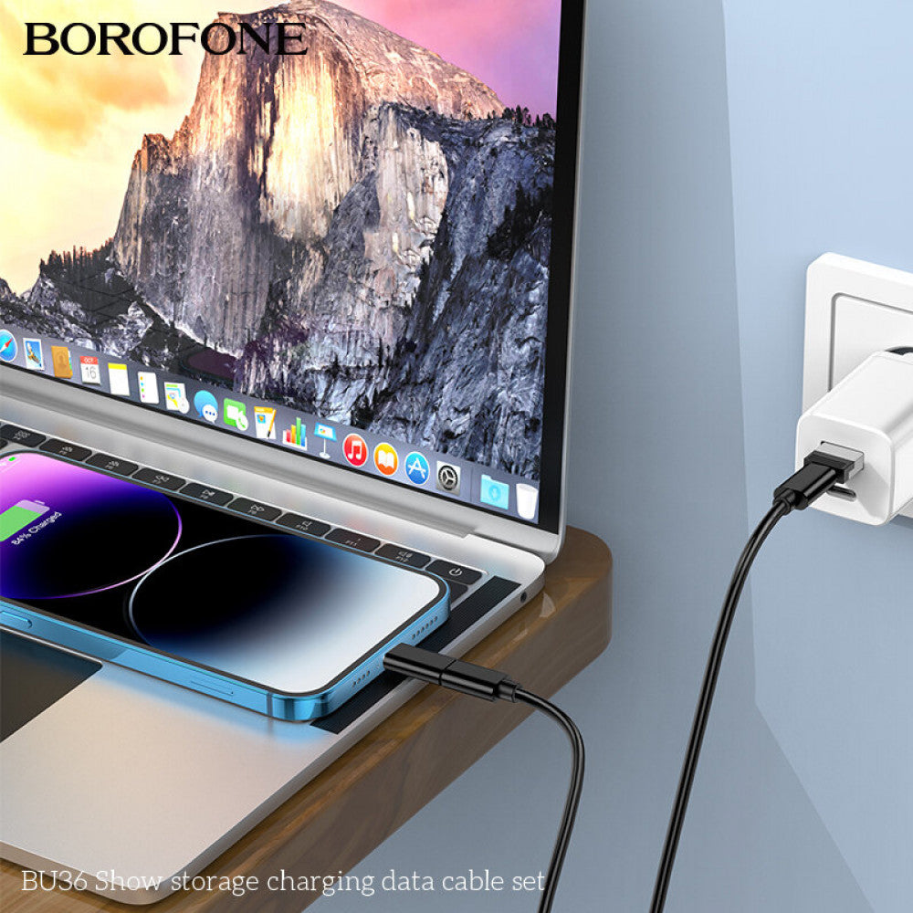 Multifunctional Charging Кабель Set 60W Borofone BU36 — Black