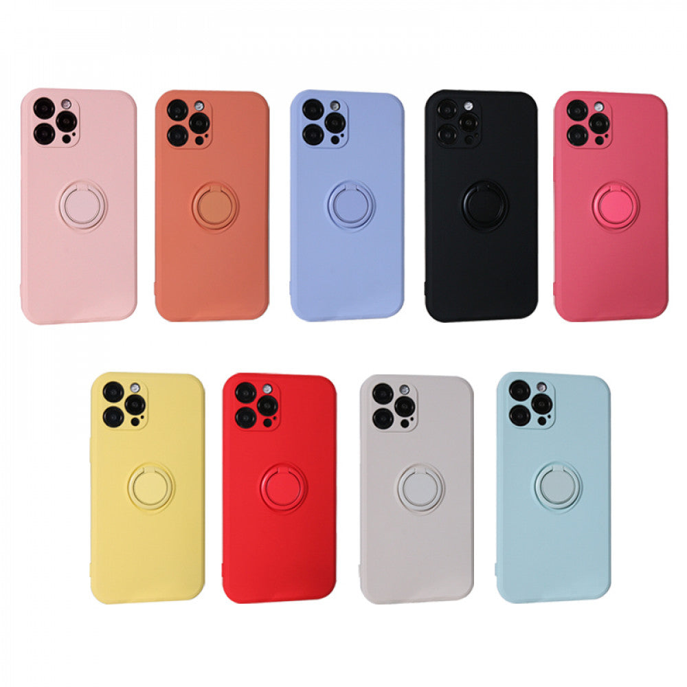 Ring Silicone Case iPhone 12 Pro Max 6.7" - Mellow Yellow