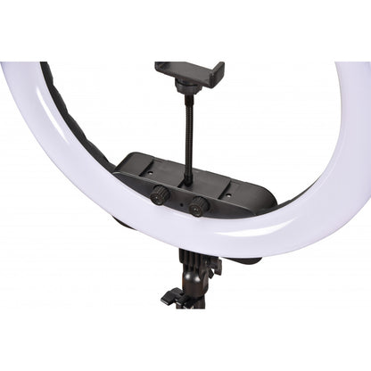 Лампа Кольцевая LED RL-19 Original 46 cm 18" | Remote I 3m cable with plug  I 3 holder I handle bag