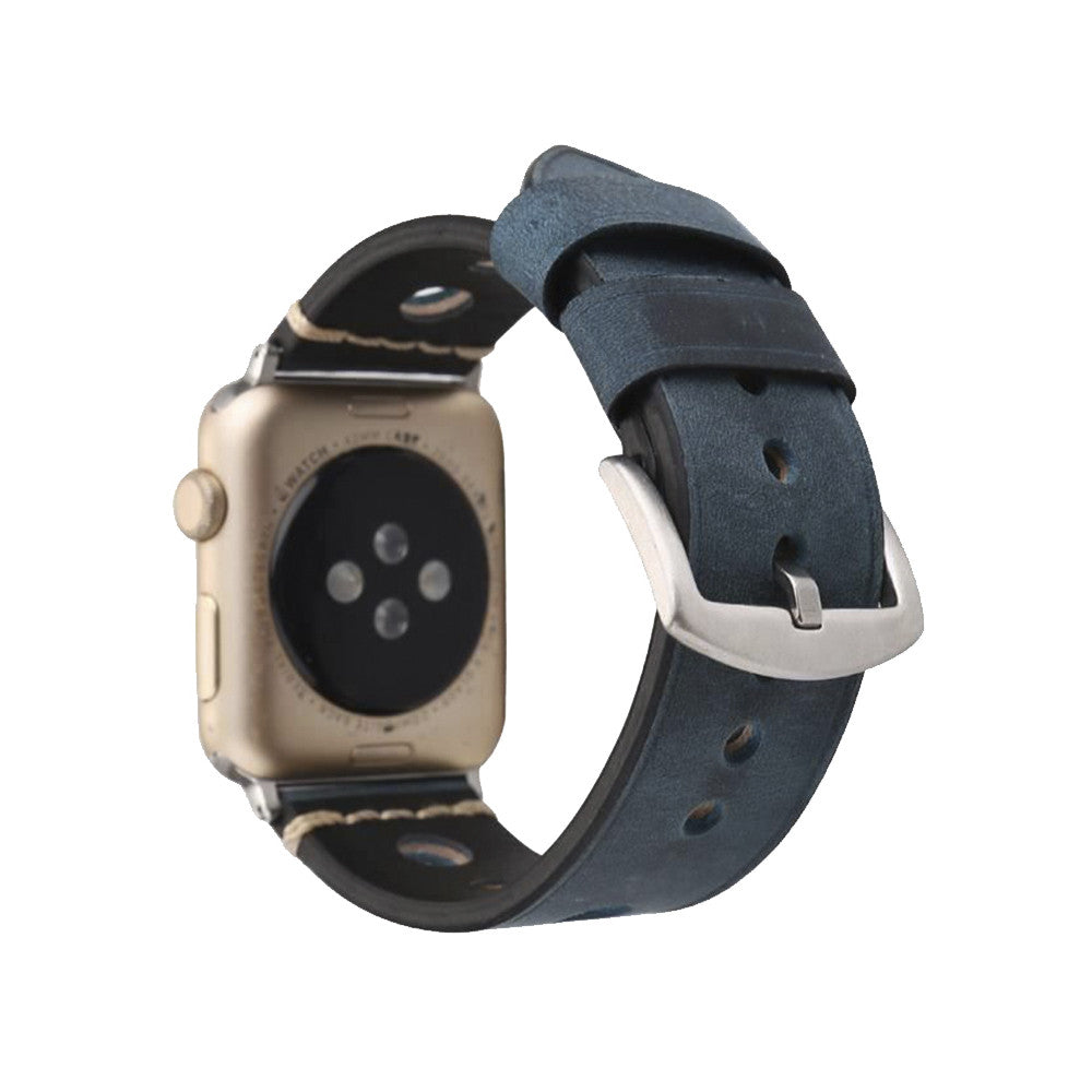 Ремінець Leather Series Ancient — Apple Watch 38 mm | 40 mm | 41 mm — Dark Blue