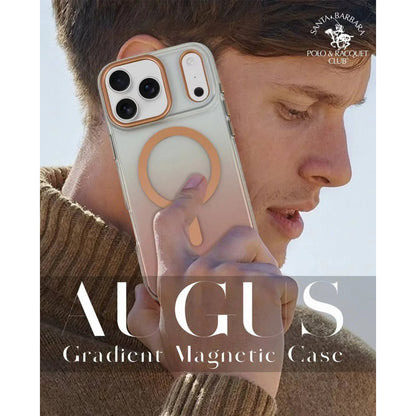 Polo Augus Silicone Case with Magsafe iPhone 17 Pro Max — Orange