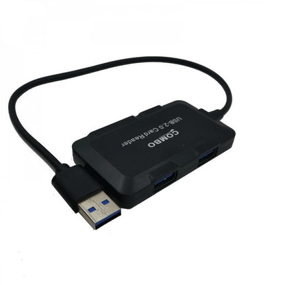 HUB USB 2 in 1 Combo —  Card Reader + HUB