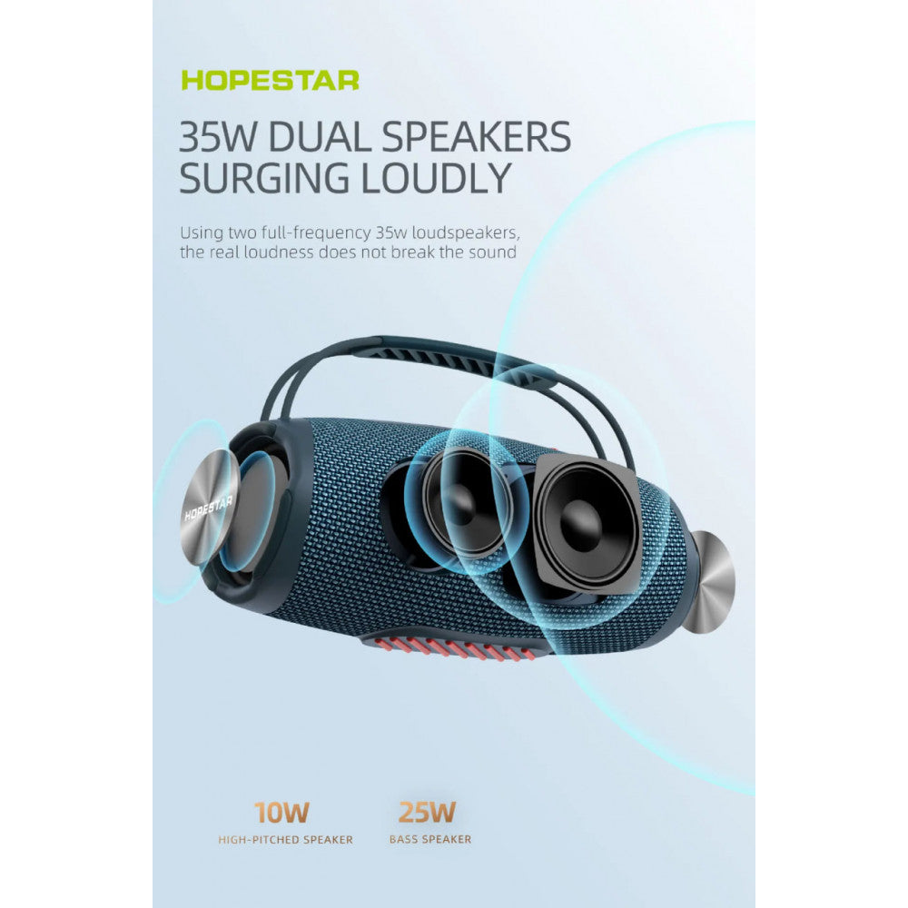 Портативна колонка Hopestar H53 — Black