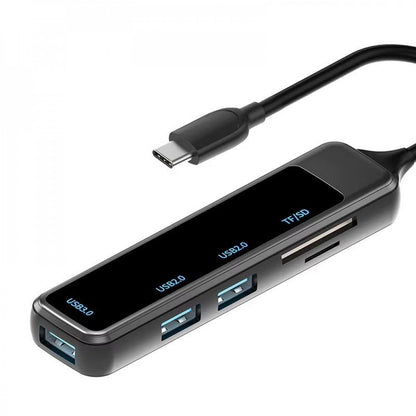 USB C HUB To USB 3.0 & 2 USB 2.0 & TF/SD card