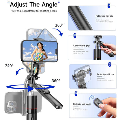 Monopod Tripod F16 | 2m Balanced and stable shooting multifunctional expansion of the metal tripod selfie stick