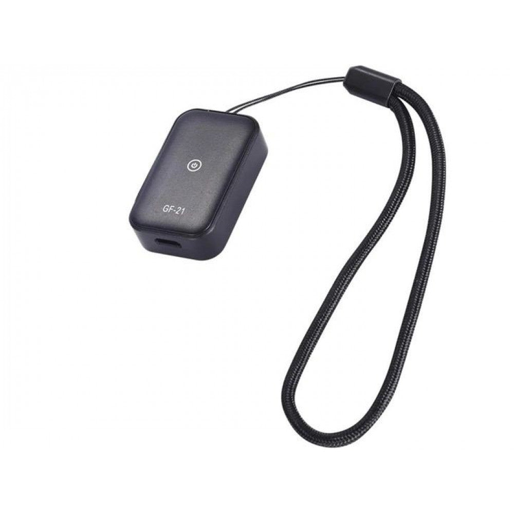 GPS Tracker — GF21  Миниатюрный GPS-трекер BauTech  для автомобиля для защиты вещей от потери WIFI LBS GPS 2G Черный