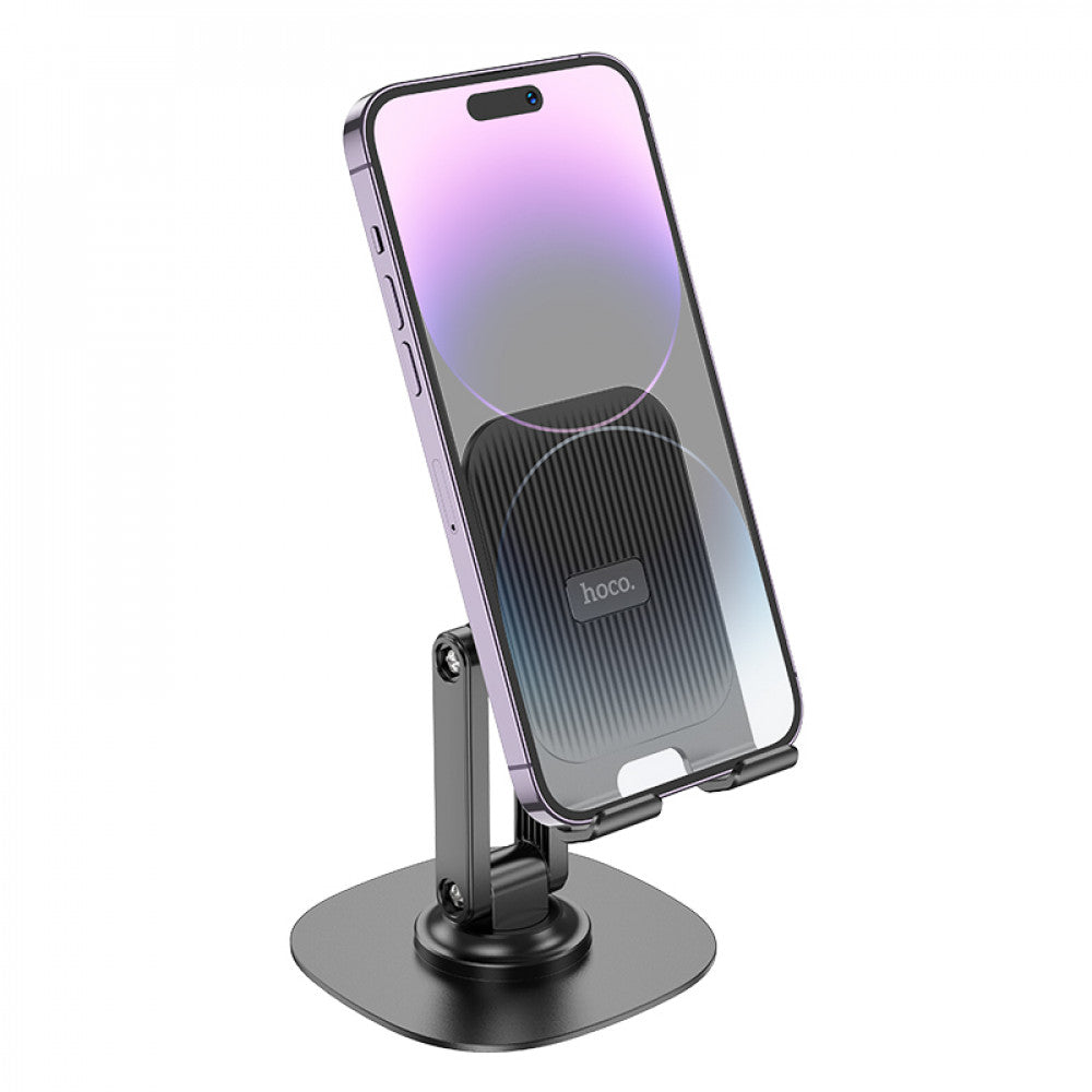 Holder — Hoco HD6 Winner dual-axis rotating desktop stand — white