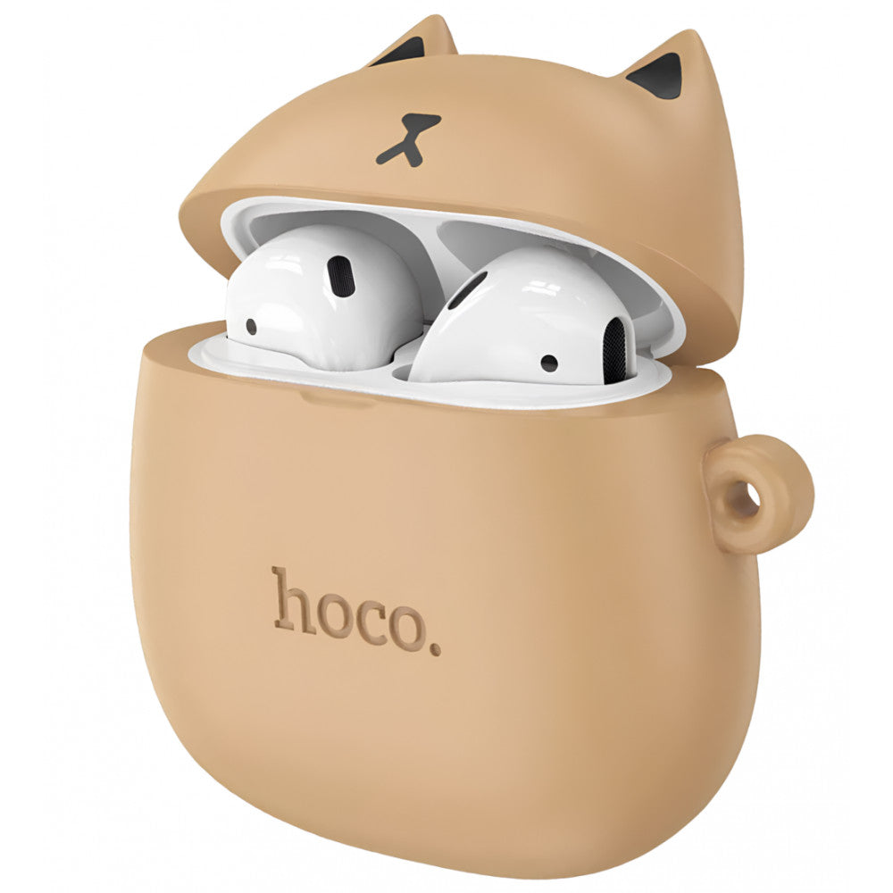 Bluetooth гарнітура TWS Hoco EW45 — Caramel cat