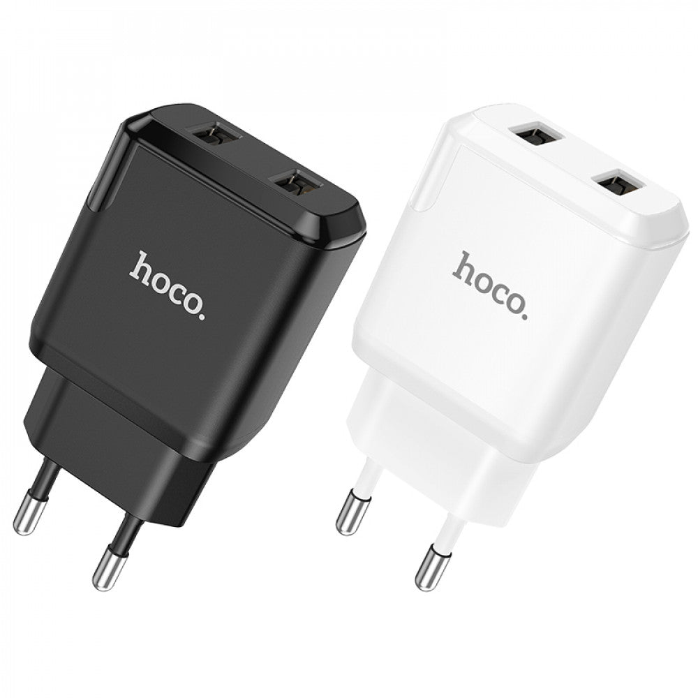 Home Charger 2.1A 2U Hoco N7 — Black