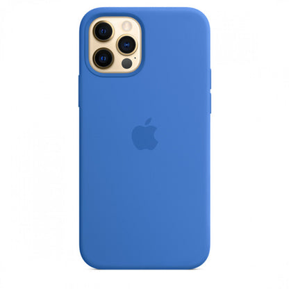 Original Silicone Case Full Size iPhone 12 ; 12 Pro 6.1" — Cactus (61)