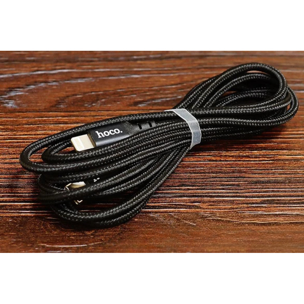 Кабель USB C to Lightning 20W PD (2m) - Hoco X14 Double Speed ​​- Black