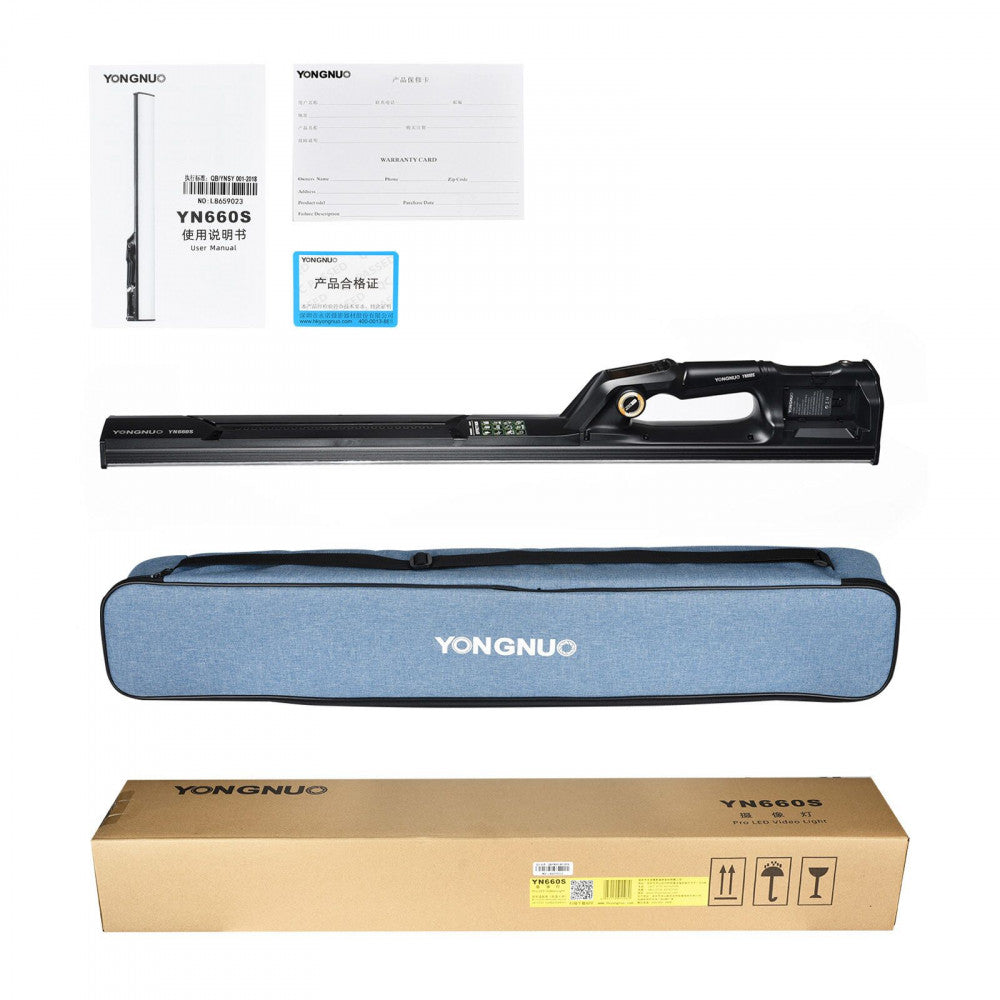 Лампа LED видео Handheld Fill Light Stick YN660S 60W color 3200-5600K