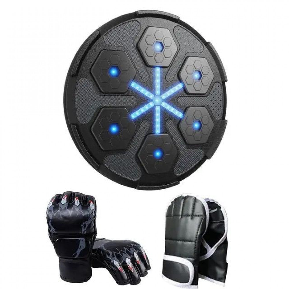 Боксерская мишень MDHL QJB-66 Bluetooth 6 целей + перчатки