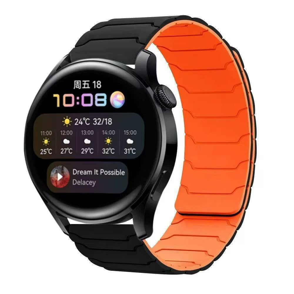 Ремінець Armor Magnetic Band Універсальний 20 mm — Black&Orange
