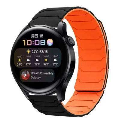 Ремінець Armor Magnetic Band Універсальний 20 mm — Black&Orange