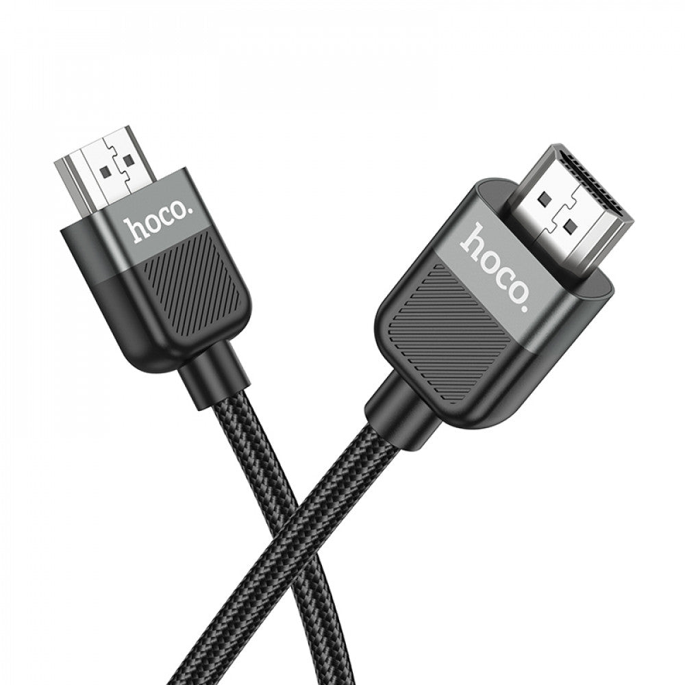 HDMI 2.0 Male to Male 4K HD Data Кабель (1m) — Hoco US09 — Black