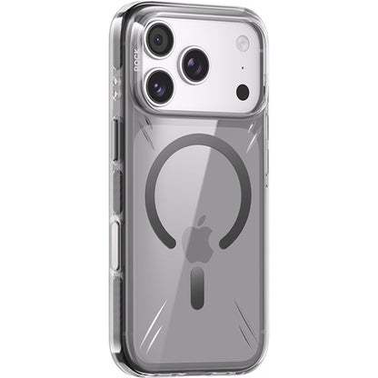 TPU-чехол Rock Crystal накладка Anti-drop Series с MagSafe - iPhone 18 Pro Max - Black