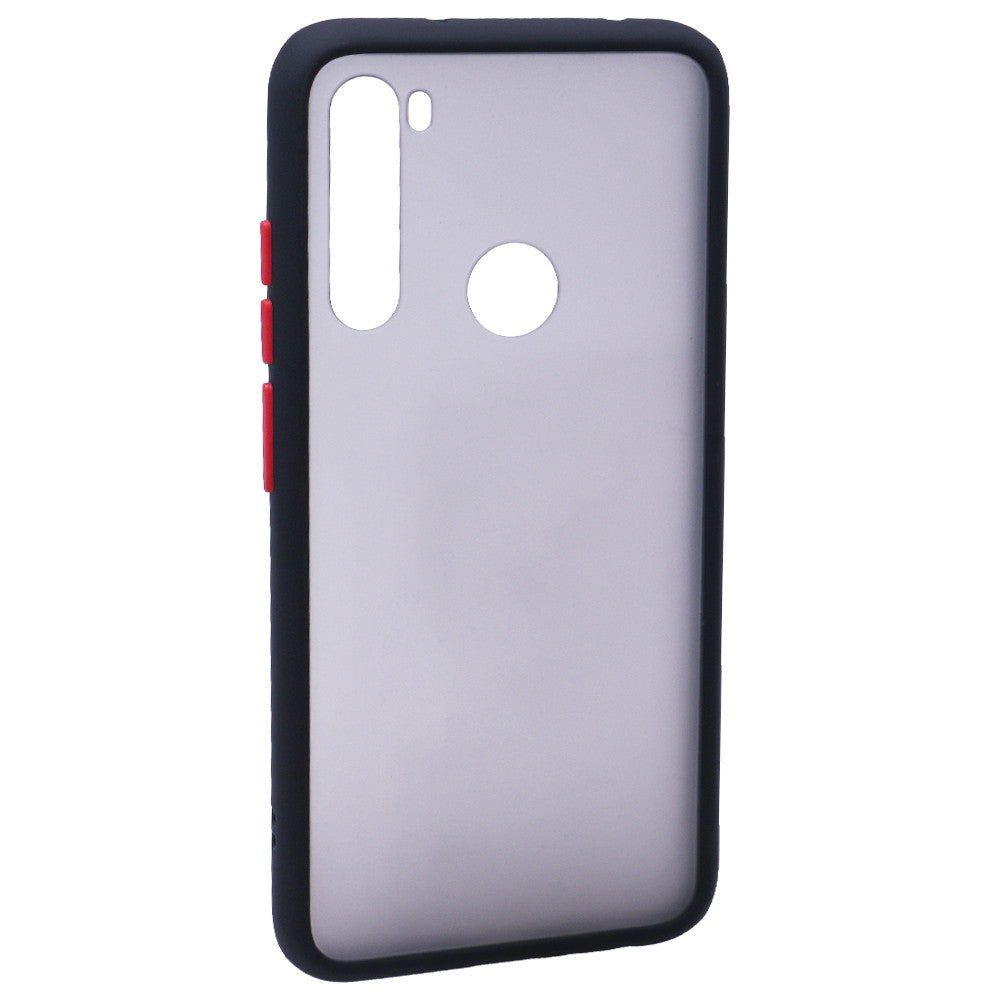 Matte TPU Plastic Case  — Xiaomi Redmi Note 8 — Black