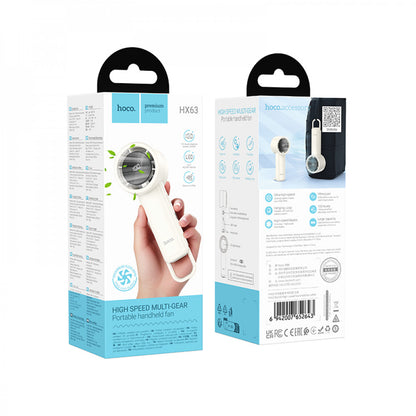 Портативный мини вентилятор Hoco HX63 - 2000 mAh